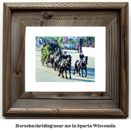 horseback riding near me in Sparta, Wisconsin